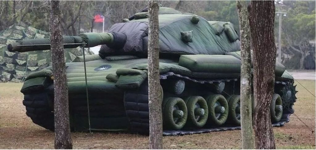 舒兰军用充气坦克